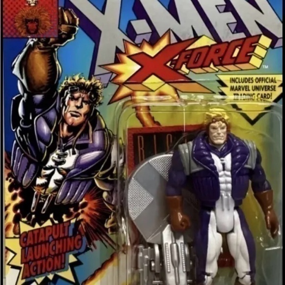 ToyBiz Other - X-Men /X-Force Cannonball Purple variant 90s Vintage.